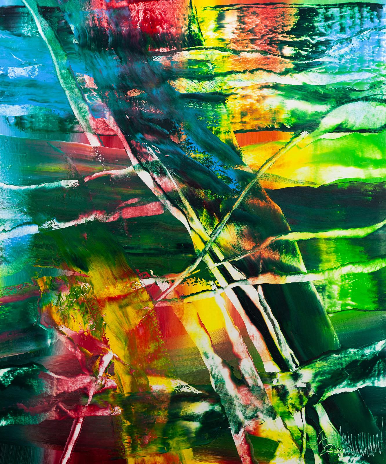 2022 Oul on Canvas MQQ2#CB - 180x150 Claus Bertermann