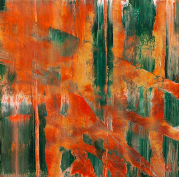 2023 Oil on Canvas Z333#CB - 90x90 Claus Bertermann
